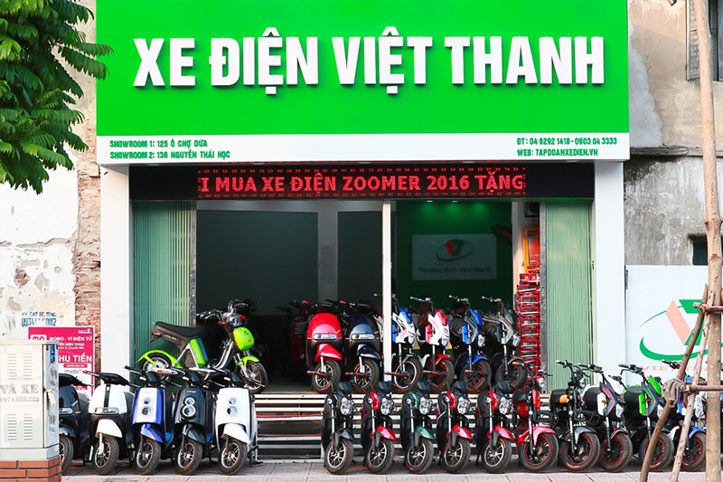 Xe điện Việt Thành được xem là đại lý hàng đầu trong lĩnh vực kinh doanh xe máy - xe máy điện